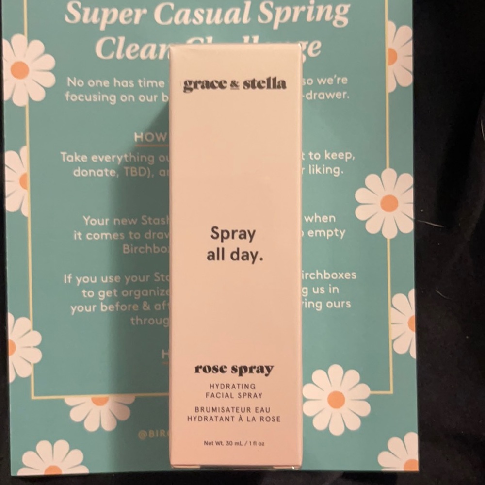 Rose water facial mist